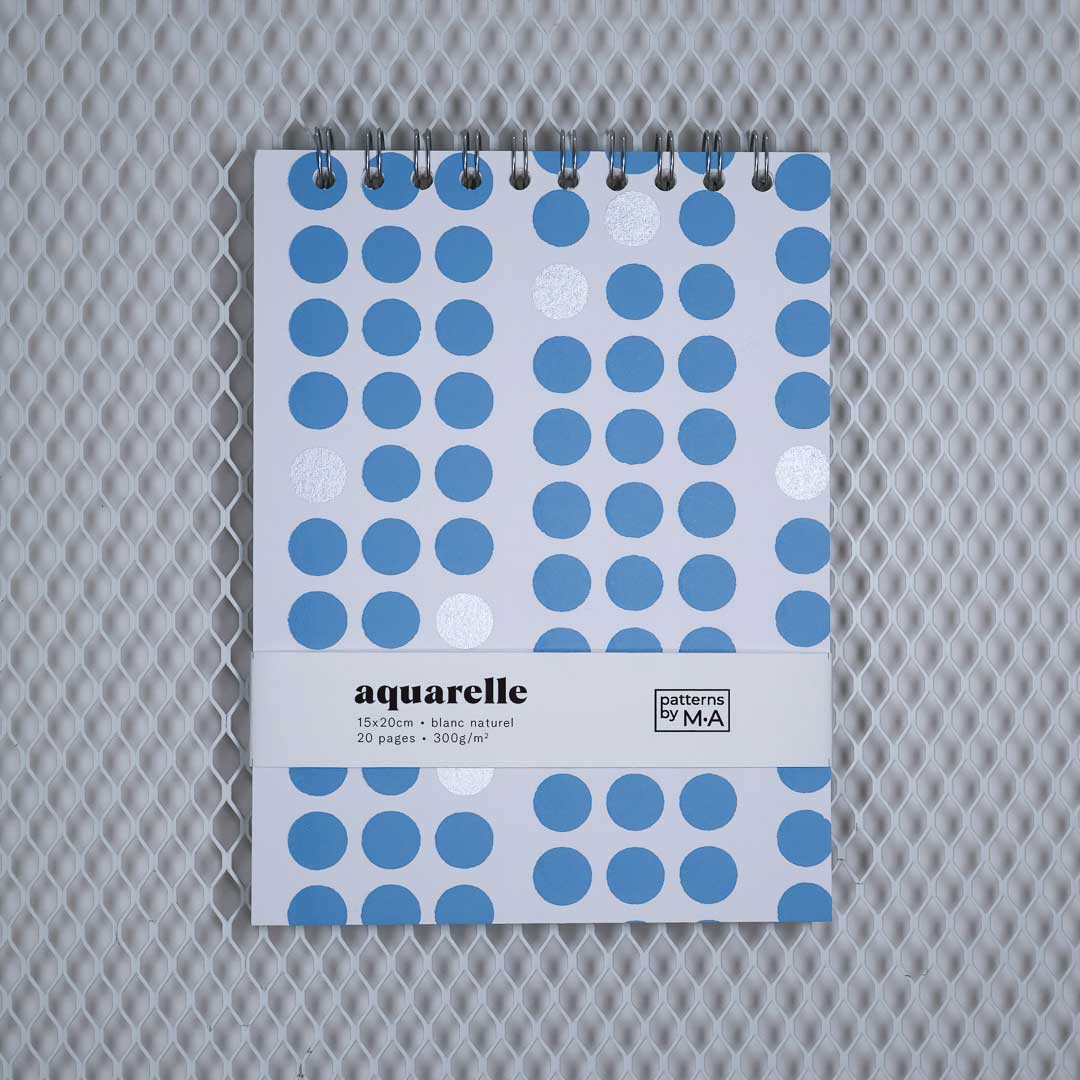 sinio | Grand bloc aquarelle