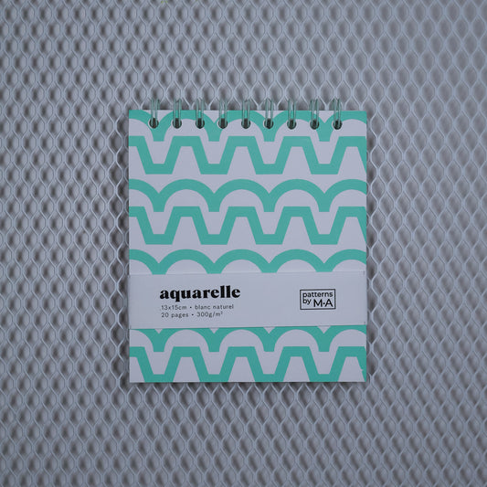 karekau | Petit bloc aquarelle
