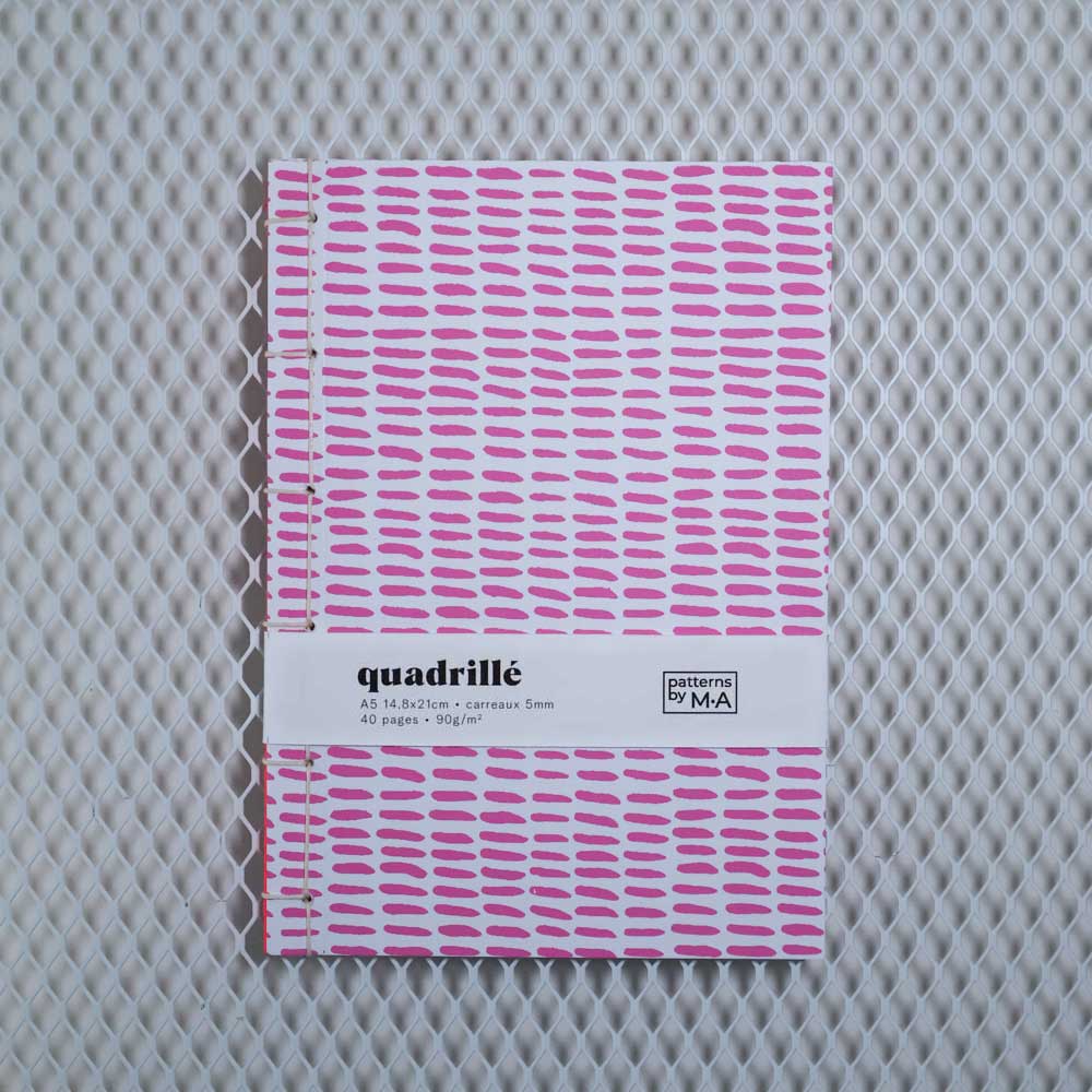 roheline | Cahier quadrillé/ligné