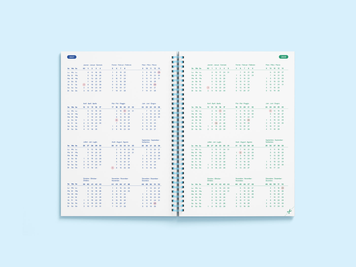 Précommande agenda 2027