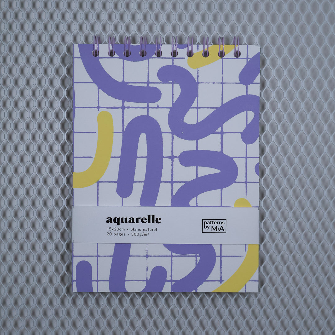 papura | Grand bloc Aquarelle
