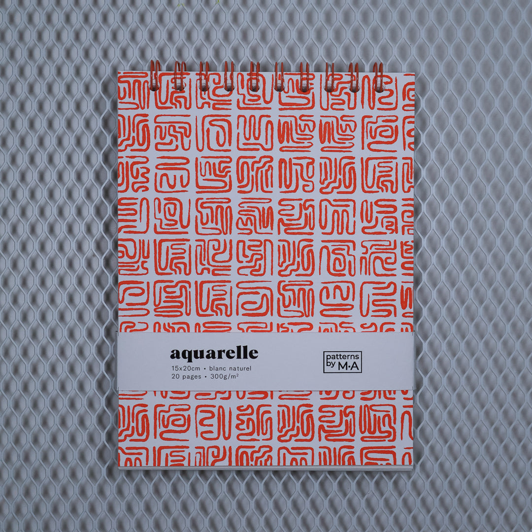 zils | Grand bloc Aquarelle