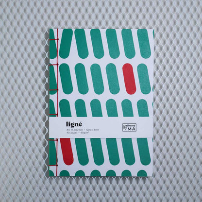 sabuja | Cahier quadrillé/ligné