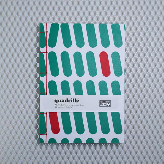 sabuja | Cahier quadrillé/ligné